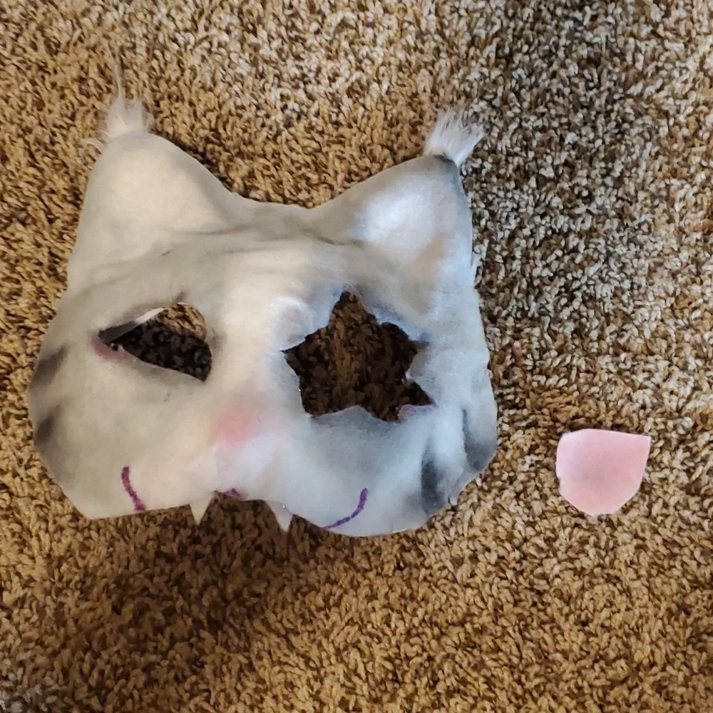 Therian Mask Cute (Cat-short hair)